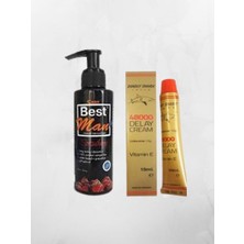 Aşkın Deposu Best Man Lubricant Jel Çilekli 150 ml + 48BIN Krem