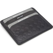 Pierre Cardin Siyah Unisex Deri Kartlık 0046