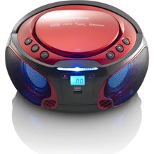 Lenco SCD550RD Taşınabilir Müzik Seti Radyo CD Çalar Mp3 USB Bt