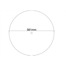 Motifpiyer Lamba Tavan Göbeği 05-Y-56 cm 2 Adet