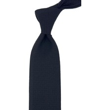 Kravatkolik Kahverengi Küçük Desen Mendilli Klasik Yün Kravat KK12104