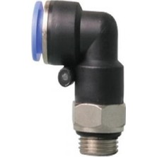 Efit 1/4''diş 6 mm Pnomatik Dirsek