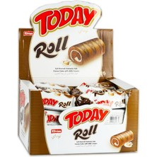 Elvan Today Swiss Roll Süt Kremalı Kek 35 gr 24 Adet (1 Kutu)