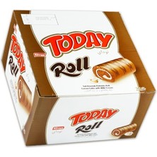 Elvan Today Swiss Roll Süt Kremalı Kek 35 gr 24 Adet (1 Kutu)