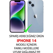 Ceppare Apple iPhone 14 Kılıf Desen Baskılı Silikon Tavus Kuşu STK:540