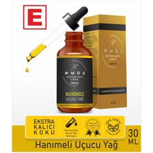 Wmos Hanımeli Uçucu Yağ 100 % Saf Esansiyel Uçucu Yağ Aromaterapi Yağı Oda Kokusu Cam Damlalıklı 30ML