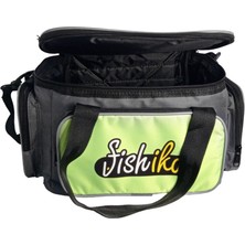 Fishika Tackle Bag Green Grey Balıkçı Çantası