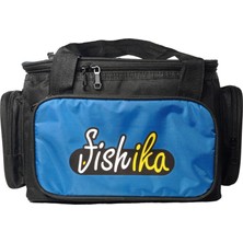 Fishika Tackle Bag Blue Black Balıkçı Çantası