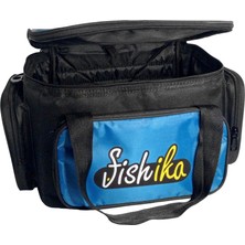 Fishika Tackle Bag Blue Black Balıkçı Çantası