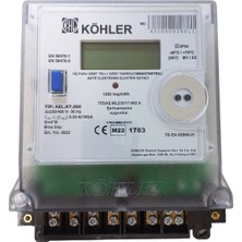 Köhler Trifaze Elektronik Elektrik Sayacı Ael Kt 660