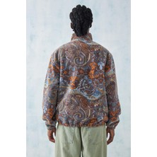 Sizefash Peluş Sweatshirt Kahverengi