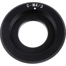 Internet C - Montajlı Lens - Micro Four Thirds (Olympus,panasonic Için) Kamera Gövde Desteği Lens Montaj Adaptörü C - M4 / 3 (Yurt Dışından)