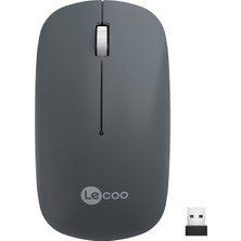 Lecoo WS214 Kablosuz 1200DPI 3 Tuşlu Optik Mouse Gri