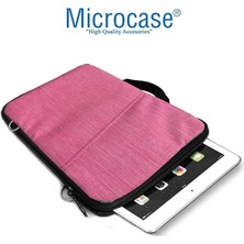 Microcase ipad 10.9 Uyumlu Tablet Çanta+Türkçe Bluetooth Klavye +Mouse+Tablet Standı - Pembe AL8127