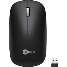 Lecoo WS214 1200 DPI 4 Tuşlu Kablosuz Mouse Siyah