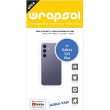 Wrapsol Samsung Galaxy S24 Plus Arka ve Yan Koruyucu Poliüretan Film