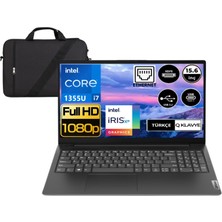 Lenovo V15 G4 Intel Core I7 1355U 24GB Ram 512GB SSD Freedos 15.6" Full Hd Freedos Taşınabilir Bilgisayar + Çanta Hediyeli