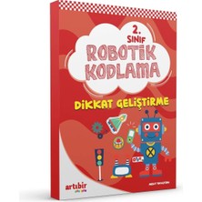 Kırmızı Beyaz Yayınlar 2.Sınıf  Türkçe Bilgini ve Artıbirıncılık Robotik Kodlama 2 Kitap