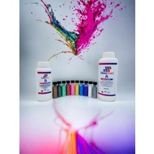 Ultra Şeffaf Epoksi 1,5 kg + Epoksi Pigment 10 Renk 150Gr