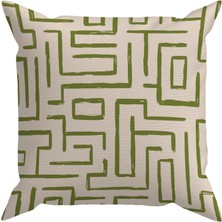 Evdek Geometric Kırlent Kılıfı DS83