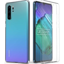 Prolysus Huawei P30 Pro 360 Derece Kılıf Full Tam Koruma Ön Arka Şeffaf Kılıf