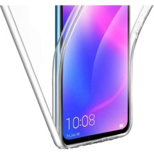 Prolysus Huawei P30 Pro 360 Derece Kılıf Full Tam Koruma Ön Arka Şeffaf Kılıf