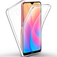 Prolysus Xiaomi Redmi 8A 360 Derece Kılıf Full Tam Koruma Ön Arka Şeffaf Kılıf