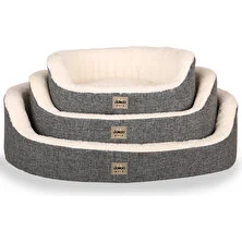 Jungolica Pet Products Tobby Sakinleştirici Etkili Çıkarılabilir Kılıflı, Konforlu, Kaliteli Kedi ve Köpek Yatağı