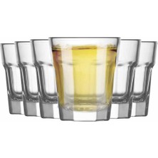 Lav Aras 6'lı Shot Bardağı, 45 Cc, Cam