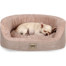 Jungolica Pet Products Tobby Sakinleştirici Etkili Çıkarılabilir Kılıflı, Konforlu, Kaliteli Kedi ve Köpek Yatağı