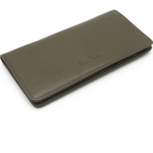 Pierre Cardin Haki Deri Erkek Cüzdanı 11055