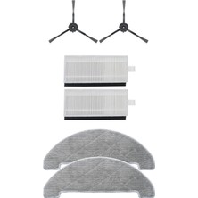 Roborge Muadil Wiami Fx-9 Robot Süpürge Uyumlu 6'lı Yedek Parça Seti