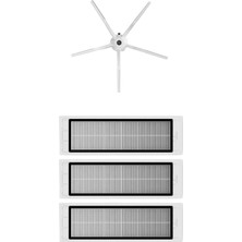 Roborge Roborock Q5+ Robot Süpürge Uyumlu 4'lü Yedek Parça Seti