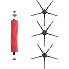 Roborge Roborock S7 Plus Robot Süpürge Uyumlu 4'lü Yedek Parça Seti