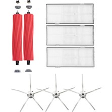 Roborge Roborock S7 Plus Robot Süpürge Uyumlu 8'li Yedek Parça Seti