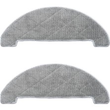 Roborge Lydsto R1D Robot Süpürge uyumlu 2'li Mop Bezi- Yedek Parça Seti