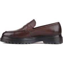 Shoetyle - Kahverengi Deri Erkek Klasik Ayakkabı 250-2371