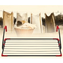 Kases Home Dirsekli Balkon Katlanabilir Çamaşır Kurutmalık  Askılık Elbise Askısı