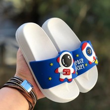 MyChild Çocuk Terlik Kaydırmaz Taban Astronot Figürlü