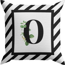 Evdek Harf (O) Kırlent Kılıf