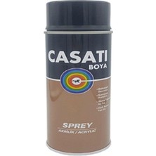 Casati Siyah Akrilik Sprey Boya 400 ml Ral 9005