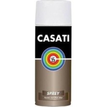 Casati Sprey Boya 400 ml - Metalik/floresan Renkler Tampon Siyah