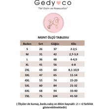 Gedyco Shiny Mocha Kalın Peluşlu Küçük Irk Köpek Montu