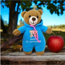 Mellito Toyzz Toyz M-Bear 2 Li Pembe Mavi 35 cm Uyku Arkadaşı Peluş Oyuncak Ayı Ayıcık