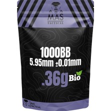 Mas Tactical Bb 0,36GR (Bio) Airsoft Mermisi (Boncuk)