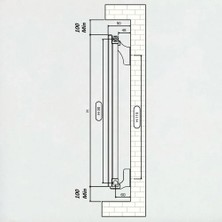 Aeon Hestia Alüminyum Tasarım Dikey Radyatör 1500 x 445