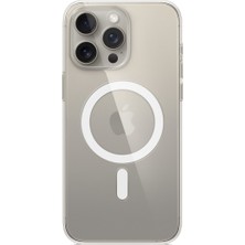 Soffany iPhone Modelleri Ile Uyumlu Şeffaf Magsafe Özellikli Kılıf