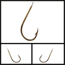 Savex Uyguna-Yakala 50 Adet Mustad 530 No:3/0 Bronz İĞNE-İĞN.686