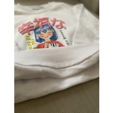 Seka Kız Çocuk Anime Sweatshirt Üst