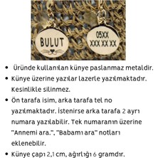 Caramelos Güvenlik Kilitli Kedi Tasması 1 cm